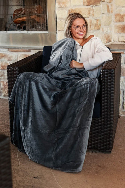 Plush Fleece Blanket [MULTIPLE COLORS]