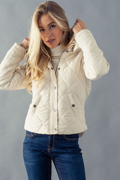 Bella Quilted Jacket [MULTIPLE COLORS]