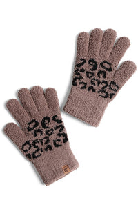 Leopard Print Gloves