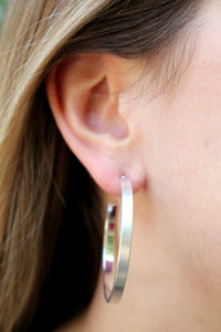 hoop earrings